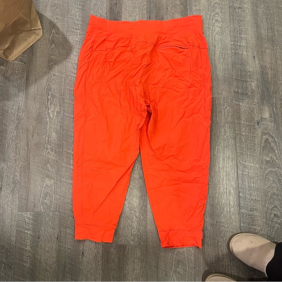 Athleta orange pull on trousers size 20 - Picture 4 of 6